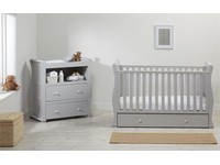 cot bed and dresser